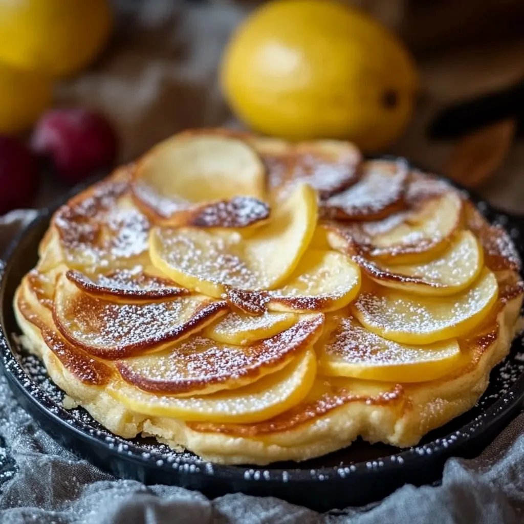 Apfel-Joghurt-Pfannkuchen
