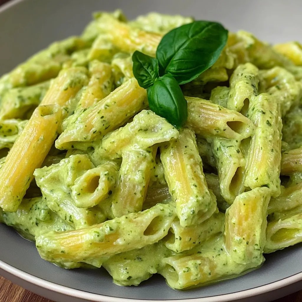 Avocado Frischkäse Pasta