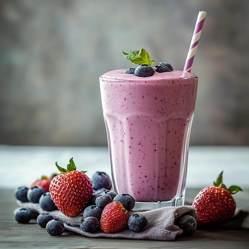 Einfacher und gesunder Smoothie-King