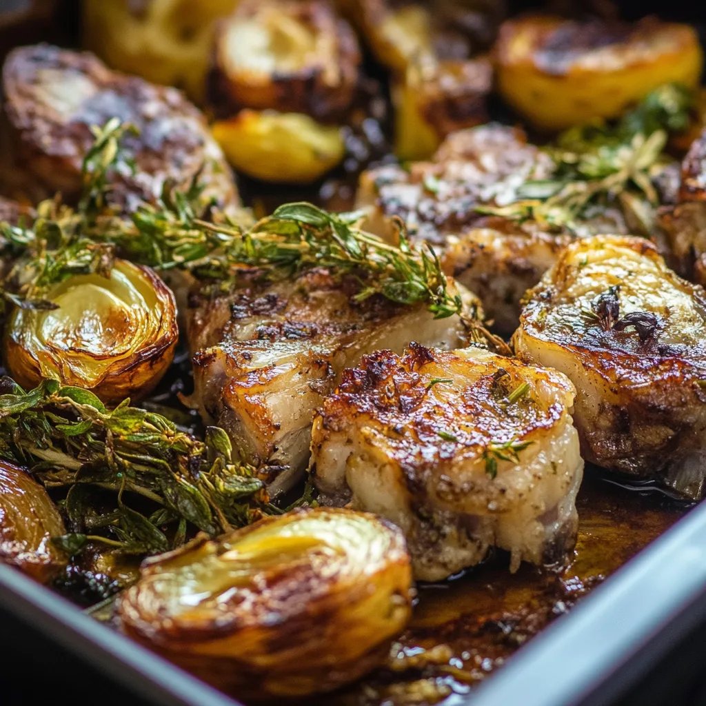 Herbstlicher Rosenkohl aus dem Backofen