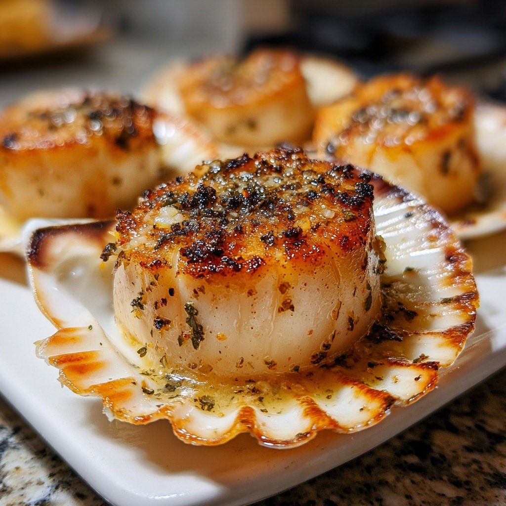 Jakobsmuscheln mit Zitronensauce