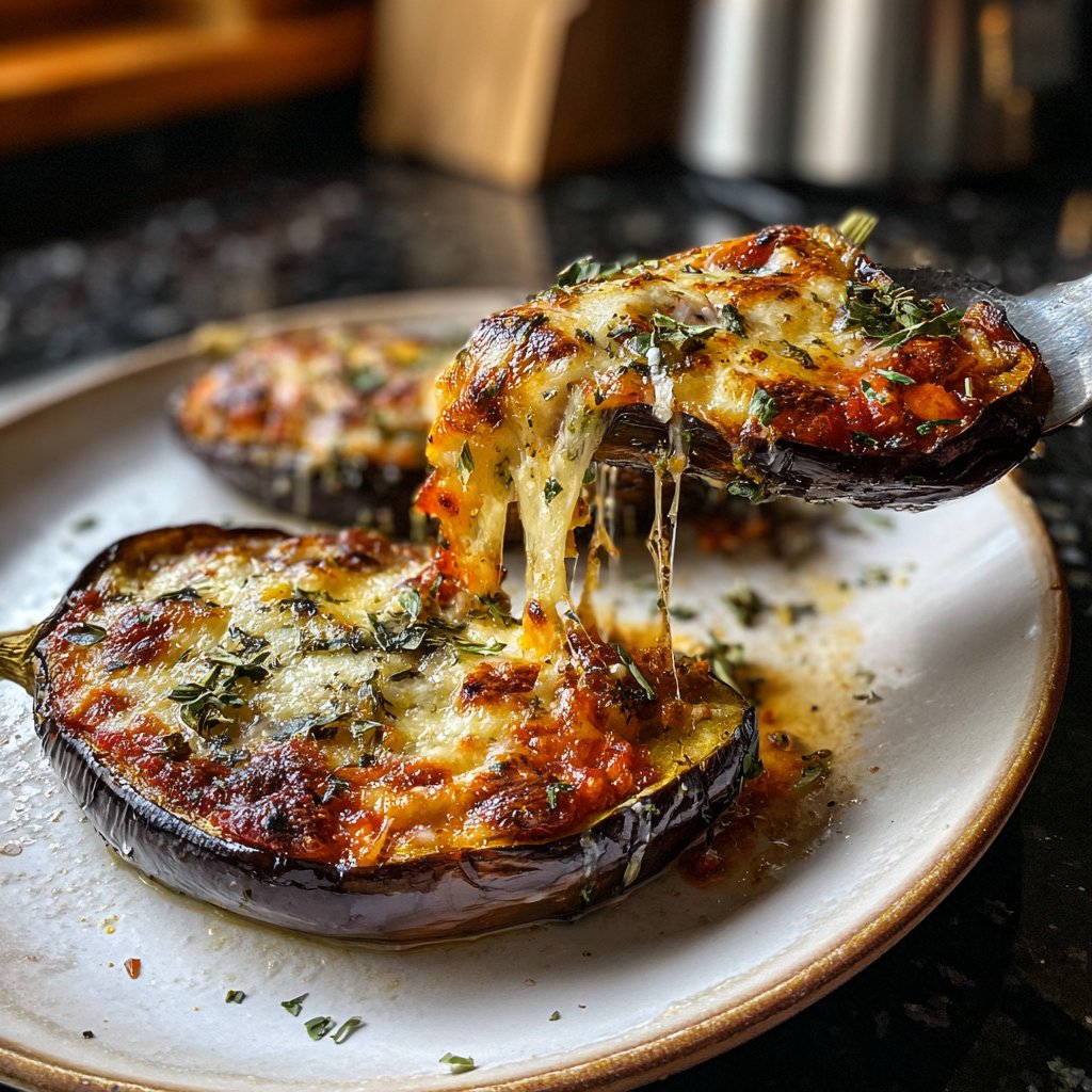 Auberginen aus dem Ofen weich