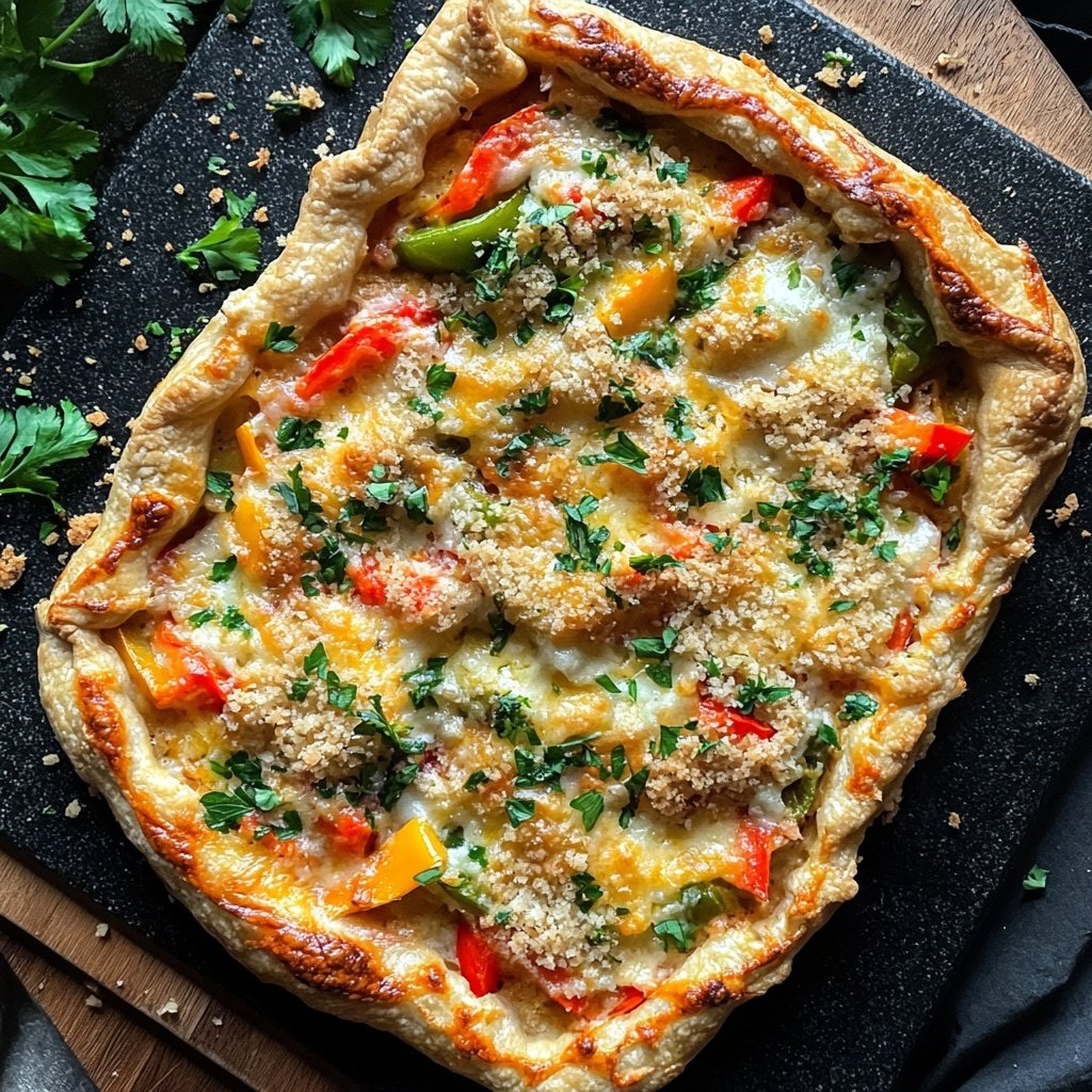 Gemüseauflauf mit Paprika