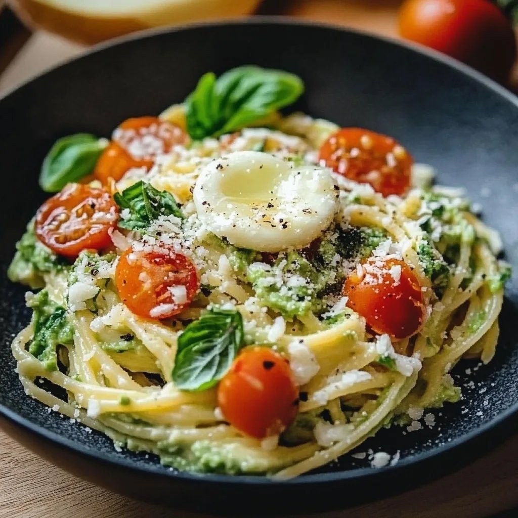 Cremige Avocado-Pasta