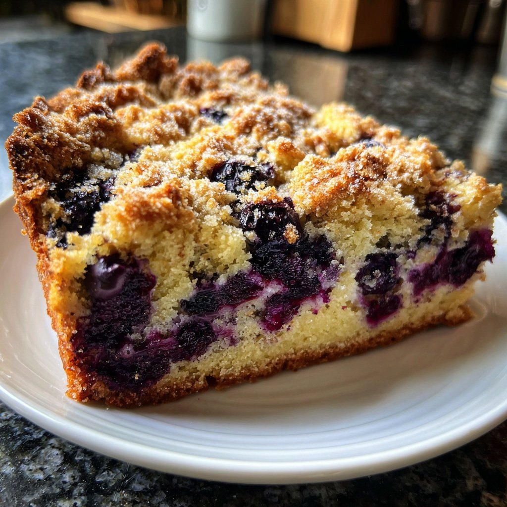 Streuselkuchen Mit Heidelbeeren