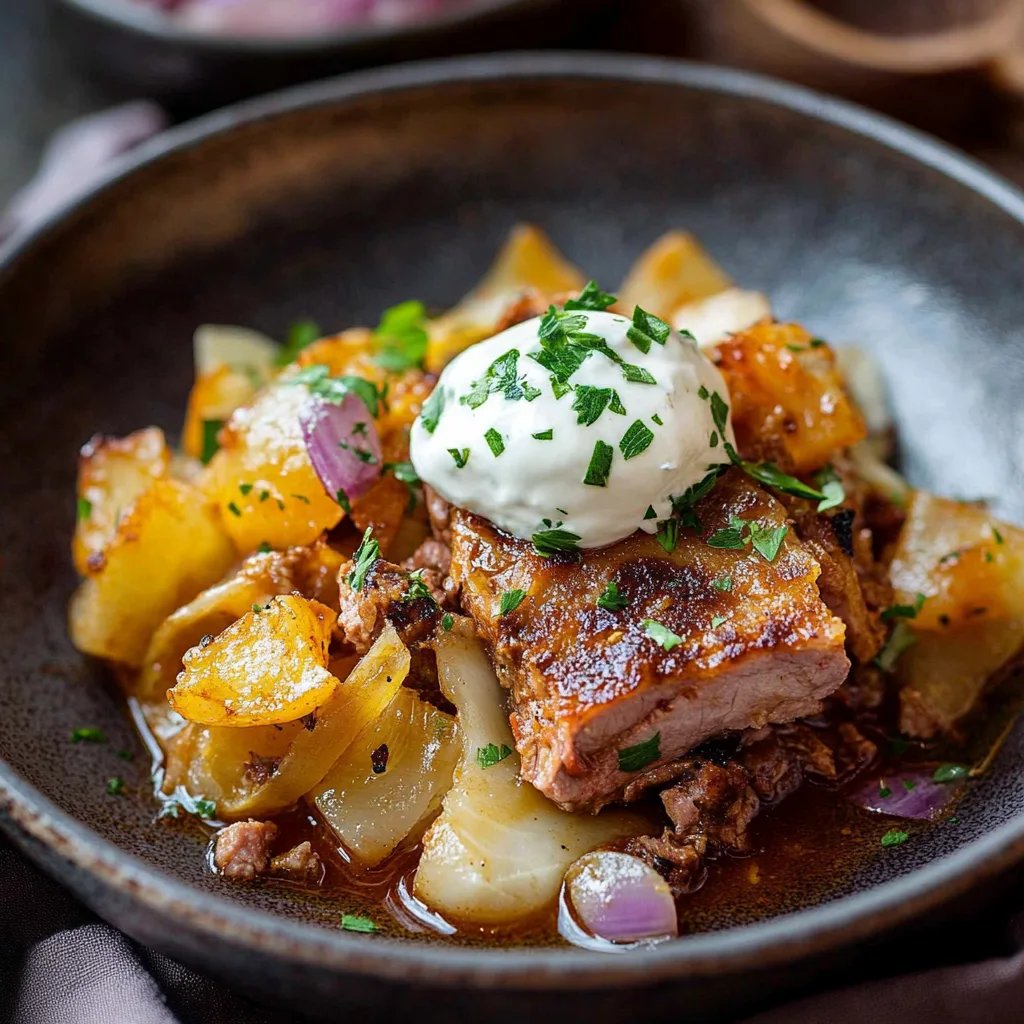 Spitzkohl-Hackfleisch-Pfanne