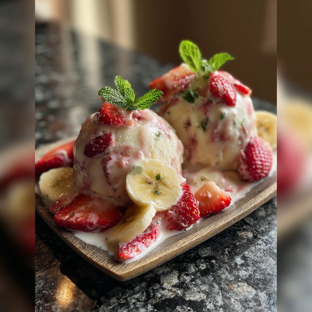 Eis Mit Früchten Selber Machen