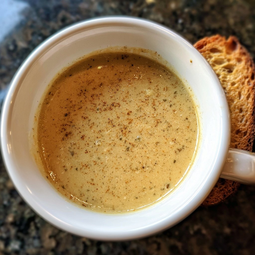 Blumenkohlsuppe mit Muskat