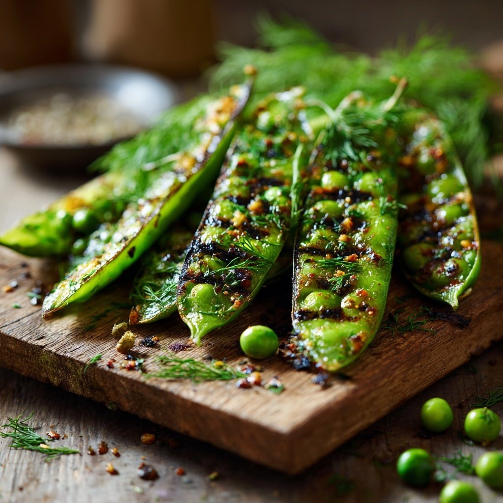 Grill Beilagen Mit Erbsen