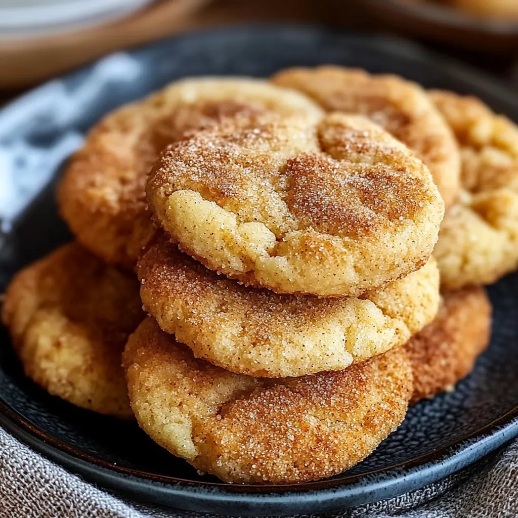Schnelle Apfel-Zimt-Snickerdoodle-Kekse