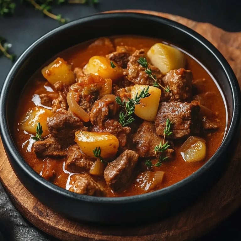 Hirschgulasch Rezept