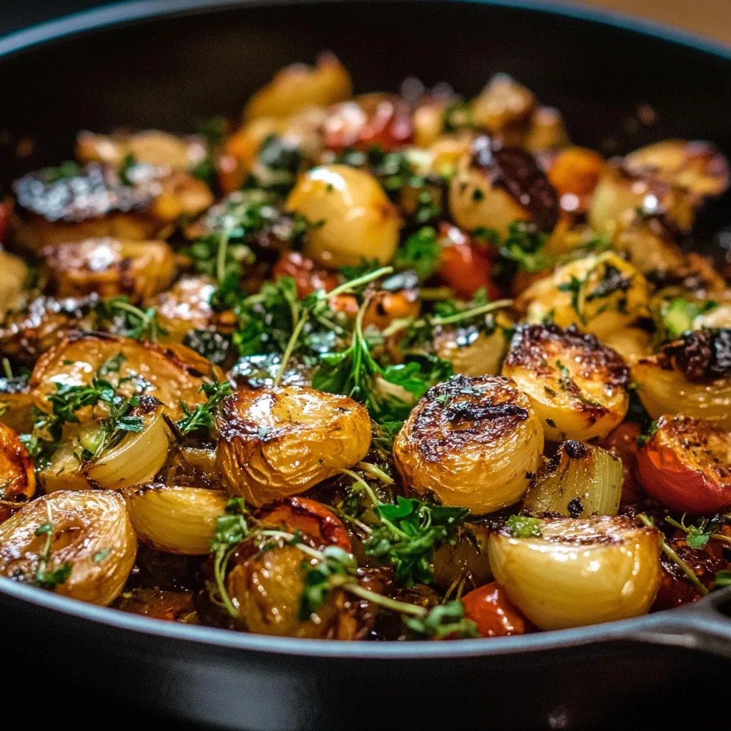 Rosenkohl aus dem Ofen